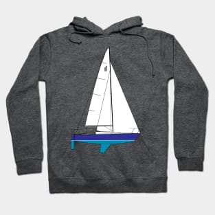 J/24 Sailboat Hoodie